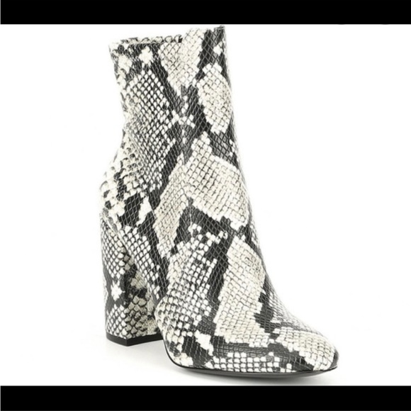 ALDO Snake Skin Ankle Boots - Picture 2 of 5